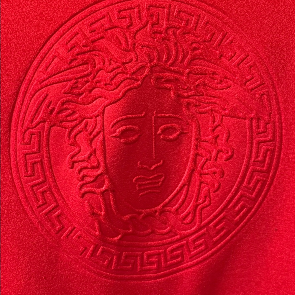 Versace Vibrant Red Medusa Design